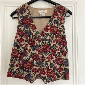Floral vest